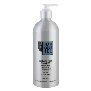 TCM Mancode Sulfate Free Shampoo 16oz Front